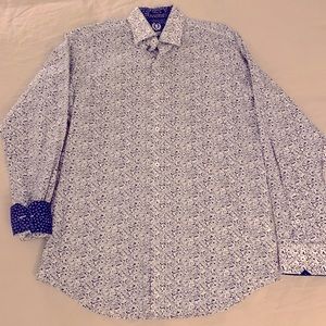 Bugatchi Men’s Flower Shirt - sz S